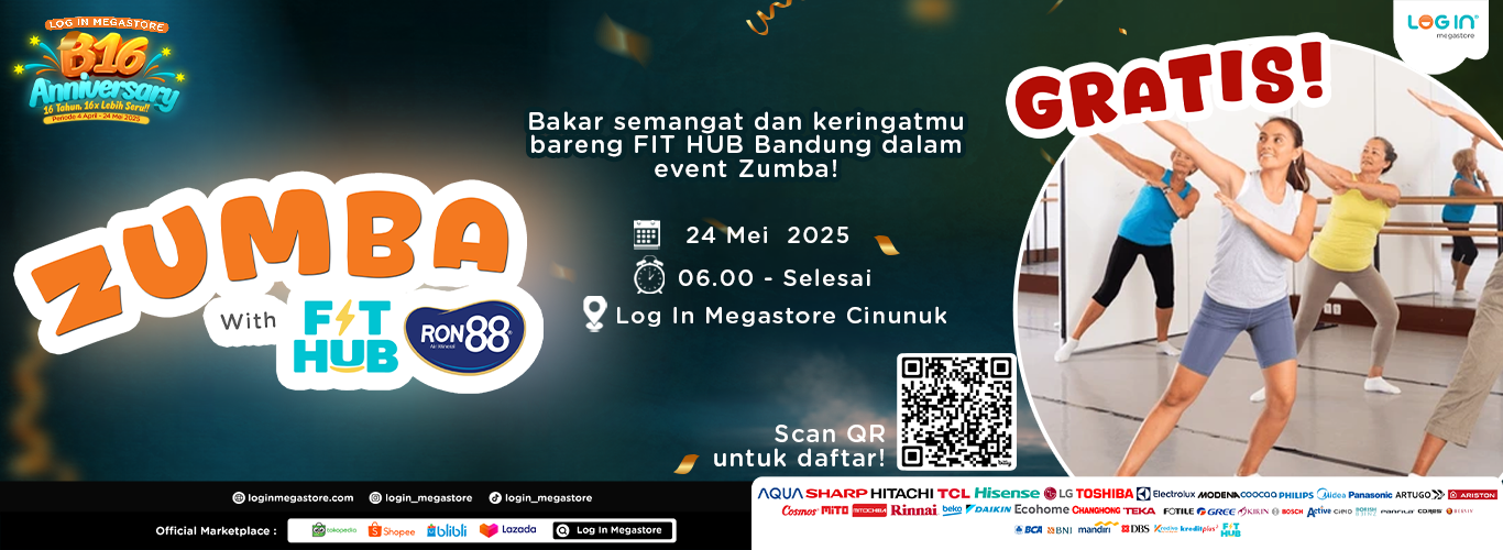 Banner Zumba Log In Cinunuk - Login Megastore